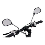Retrovisor Bicicleta Mtb Motorizada Eletrica Estrada Ajustav Cor Preto