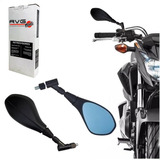 Retrovisor Bmw F800 Gs650 Giro 360 Lente Convexa Azul