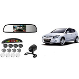 Retrovisor Com Tela Camera De Ré Sensor Estacionamento I30