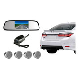 Retrovisor Com Tela Camera Ré Sensor Estacionamento Corolla
