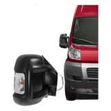 Retrovisor Ducato 18 19 20 21 Braço Curto Elétrico Pisca