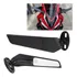Retrovisor Esportivo Asa Corta Vento Stealth Aerodinamico