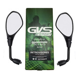 Retrovisor F800 Rosca Honda Gvs Cg titan fan xre cb300 Prata