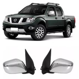 Retrovisor Frontier Cromado 08 09 10 11 12 13 14 Novo Par