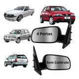 Retrovisor Gol Parati Saveiro G3 G4 4 Portas S Controle