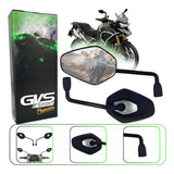Retrovisor Gvs Tiger 1200 Fixo Lente Convexa Rosca Honda