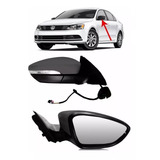 Retrovisor Jetta 2011 2012 2013 2014 2015 Com Pisca Esquerdo