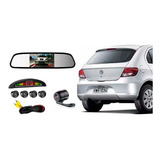 Retrovisor Lcd Camera Ré Sensor Estacionamento Gol G5 G6 G7