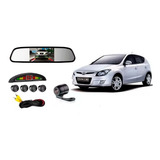Retrovisor Lcd Com Camera Ré Sensor De Estacionamento I30