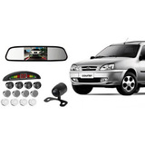 Retrovisor Lcd Com Camera Ré Sensor Estacionamento Courier