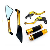 Retrovisor Manopla Manete Esportivo Tomok Hornet Kit