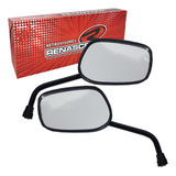 Retrovisor Mini Redondinho Rosca Intruder125 2011 2012 2013