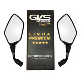 Retrovisor Moto Honda Elite 125 Lente Convexa Gvs Premium