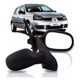 Retrovisor Renault Clio 1999 A 2012 Elétrico Lado Esquerdo