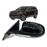 Retrovisor S capa Jeep Commander 2025 Cromado C seta Le