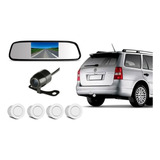 Retrovisor Tela Câmera Ré Traseira Sensor Parati G1 G2 G3 G4
