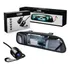 Retrovisor Visor Espelho Tela Lcd Veicular C  Câmera De Re Lumi