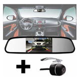 Retrovisor Visor Espelho Tela Lcd Veicular