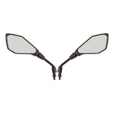 Retrovisor Z400 Rosca Honda Lente Convexa Fan Titan Start