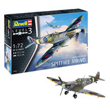 Revell 03897 Avião Supermarine Spitfire Mk vb 1 72 42 Peças