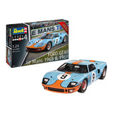 Revell 07696 Ford Gt 40 Le Mans 1968 1969 1 24 Edição Ltd