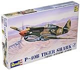 Revell 1 48 P 40B Tiger Shark Plastic Model Kit 12 Years Old And Up Camo