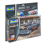 Revell 56 Chevy Custom 1 24 Level 4 67663 Model Set