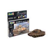 Revell 63129 Tiger Ii Ausf B 1 72 Model set