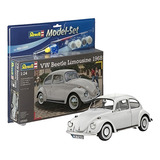 Revell 67083 Volkswagen Fusca Beetle Limousine 1968 1 24 Kit