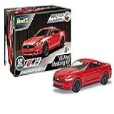 Revell 85-1238 2017 Ford Mustang GT Model Car Kit 1-25 Scale 12-Piece Skill Level 2 Plastic Easy-Click Model Building Kit- Red