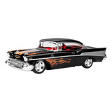 Revell Chevy Bel Air 1957 Auto Preto 1 25