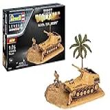 Revell Conjunto First Diorama 03334 Sd Kfz Kit De Modelo Em Escala 1 76 Wespe 124