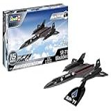Revell Easy Click 03652 Lockheed SR 71 Escala 1 110 Não Construído Pré Colorido Click Together Sem Cola Kit De Modelo De Plástico