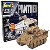 Revell Kit De Modelo De Plástico 03273 Geschenkset Panther Ausf D Escala 1 35 Não Construído Sem Pintura