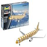 Revell Kit De Modelo De Plástico 03788 Airbus A321 200 Condor Escala 1 144 Não Construído Sem Pintura