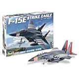 Revell Kit De Montagem Avião Modelo Mcdonnell Douglas F 15E Strike Eagle Escala 1 72 Militar Unissex Hobbyistas