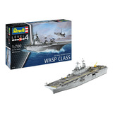 Revell Us Navy Assault Carrier Wasp Class 1 700 142pçs 05178