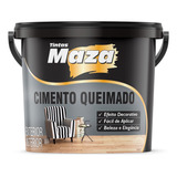 Revestimento Efeito Cimento Queimado Camurça Maza 23kg