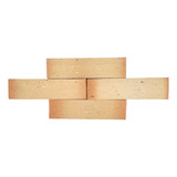 Revestimento Rustico Brick Tijolinho 1m Orange