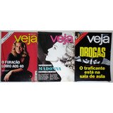 Revista - Veja 3 Volumes ,1175,1263 E 1303 Sebo Refugio