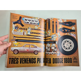 Revista 4 Quatro Rodas 176 Março 1975 Dodge 1800 Puma R474