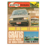 Revista 4 Quatro Rodas N 222 Janeiro 1979 Chevette Puma R410