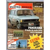 Revista 4 Quatro Rodas N 237 Teste Caravan Landau 1980