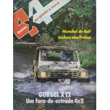 Revista 4x4 N 29 Abril 1986 Teste E Poster Gurgel X12