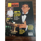 Revista Antiga Manchete Airton Senna Tri