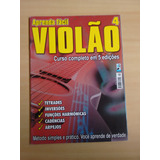Revista Aprenda Fácil 4 Violão Cifras Curso Completo 0296