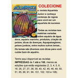 Revista Aquarista Junior Escolha O Número