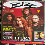 Revista Bizz Sepultura Cazuza Paula Abdul Barão Angélica