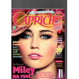 Revista Capricho Miley Na Real Com Pôster N 1170 Ano 2013