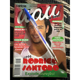 Revista Caricia Uau Rodrigo Santoro 15 Posteres Brad Morten